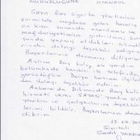 Müşteri Teşekkürleri